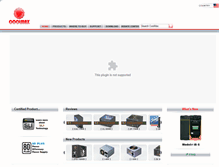 Tablet Screenshot of coolmaxusa.com